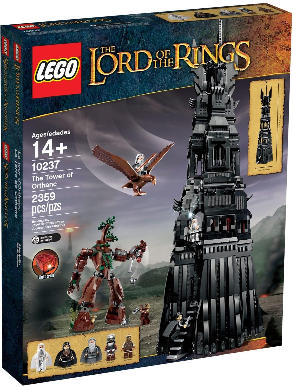 LEGO Herr der Ringe 2024 Neues zum LEGO Baraddûr (10333)
