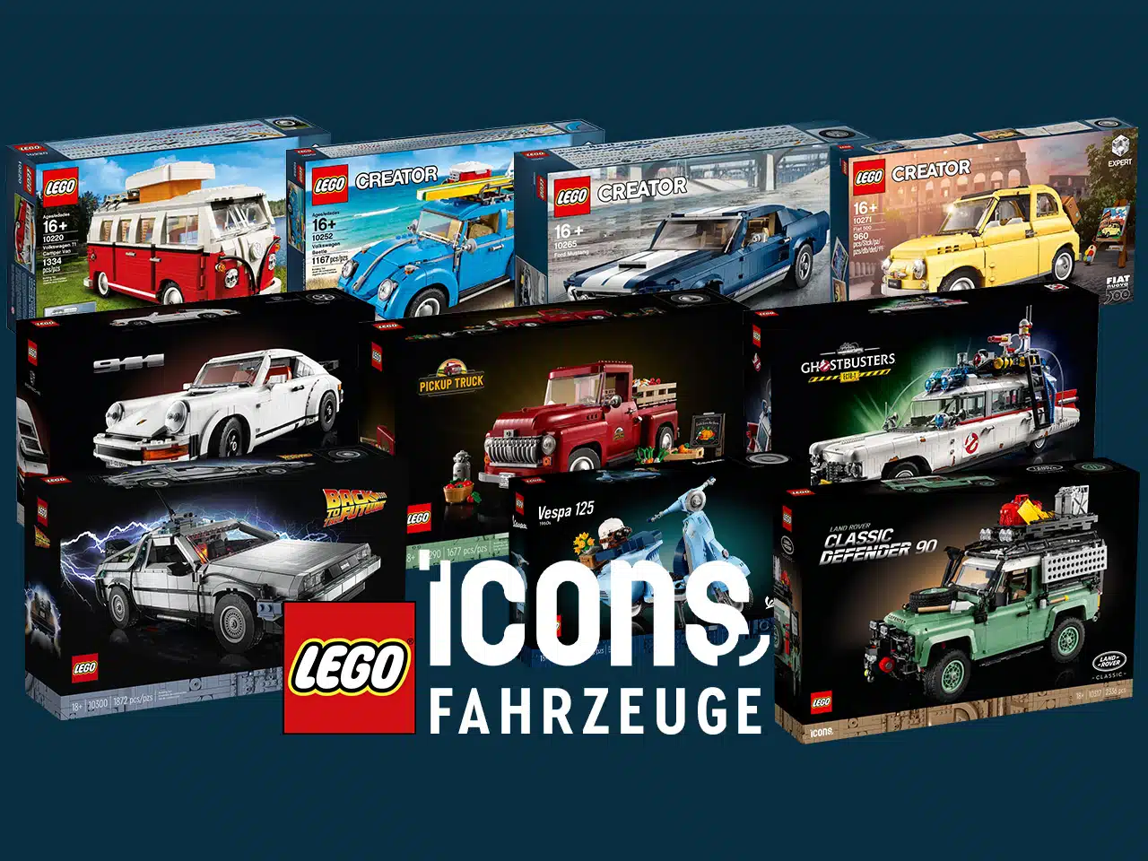 LEGO Creator Expert 10271 Fiat 500: Alle Infos, Bilder und Designer-Video