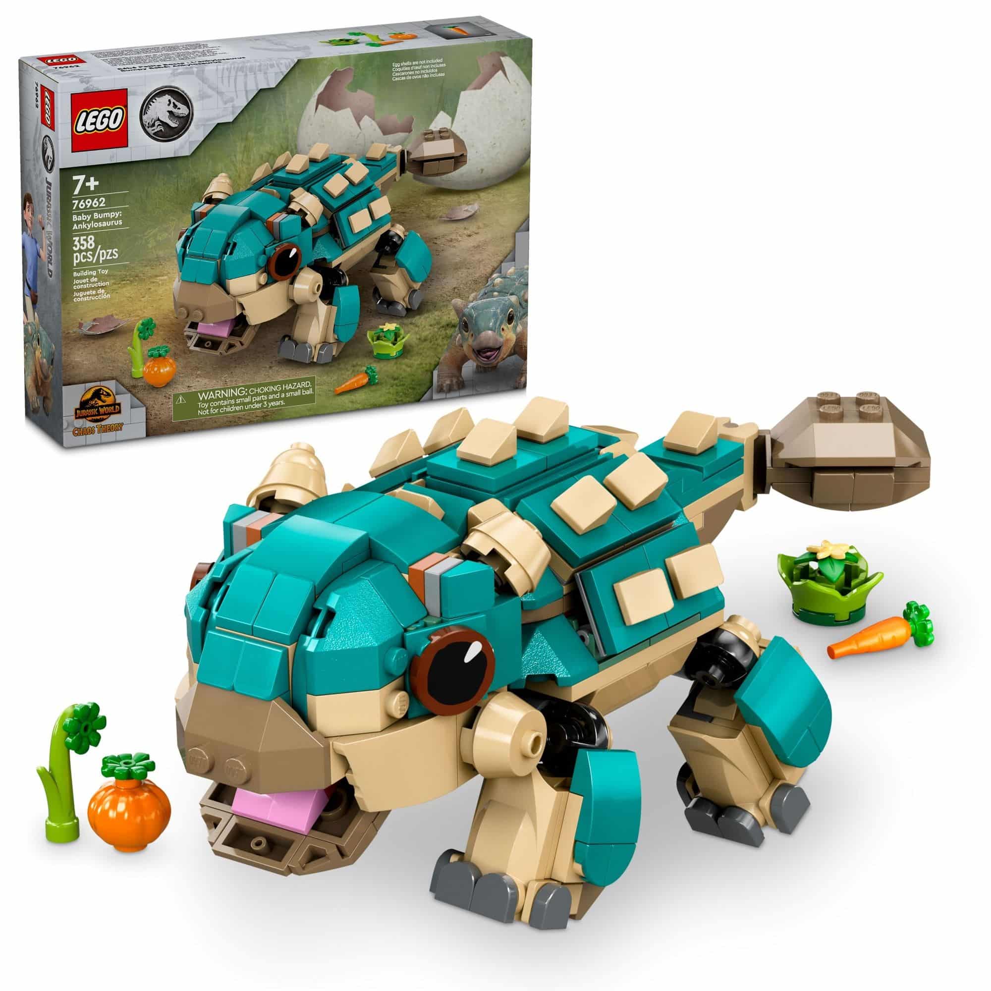 LEGO Jurassic World 76962 Baby Bumpy Ankylosaurus 2